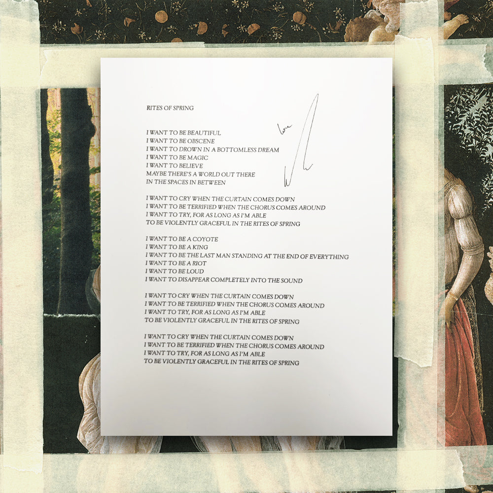 [PRE-ORDER] Rites Of Spring LP - Rose Quartz Color Vinyl