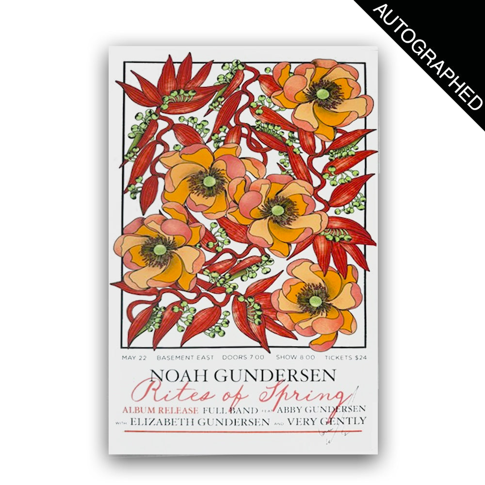 POSTER - Rites of Spring Album Release Show - Autographed!