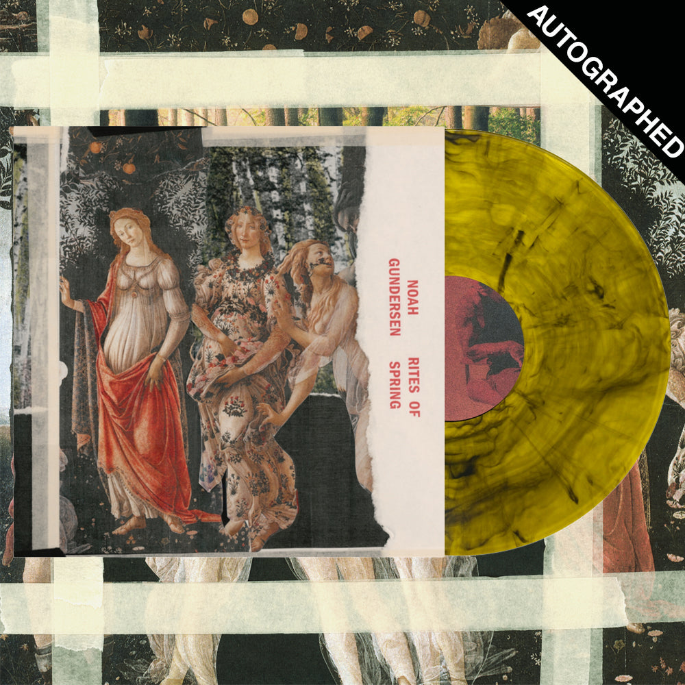 Rites Of Spring LP - Limited Edition Yellow Marble Vinyl - AUTOGRAPHED!
