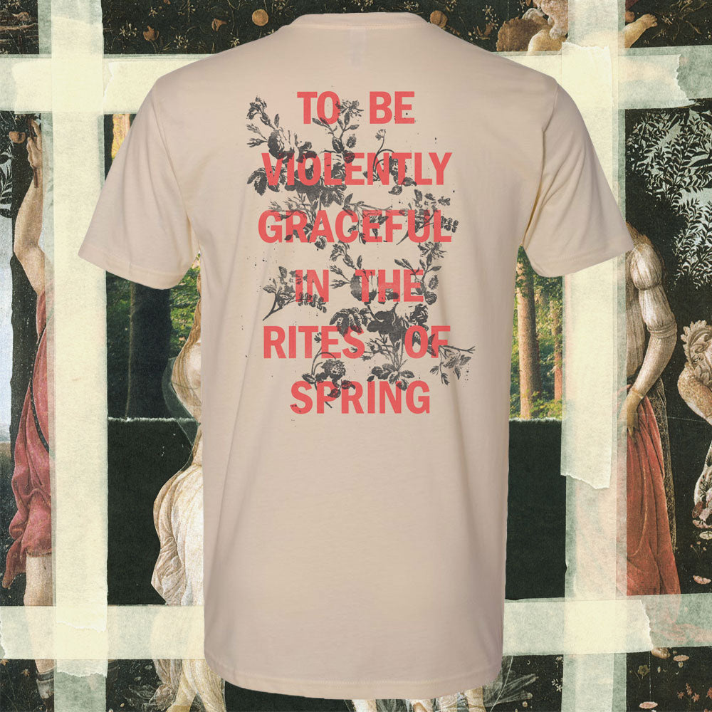 Rites Of Spring LP - Limited Edition Yellow Marble Vinyl - Autographed! + T-Shirt Bundle