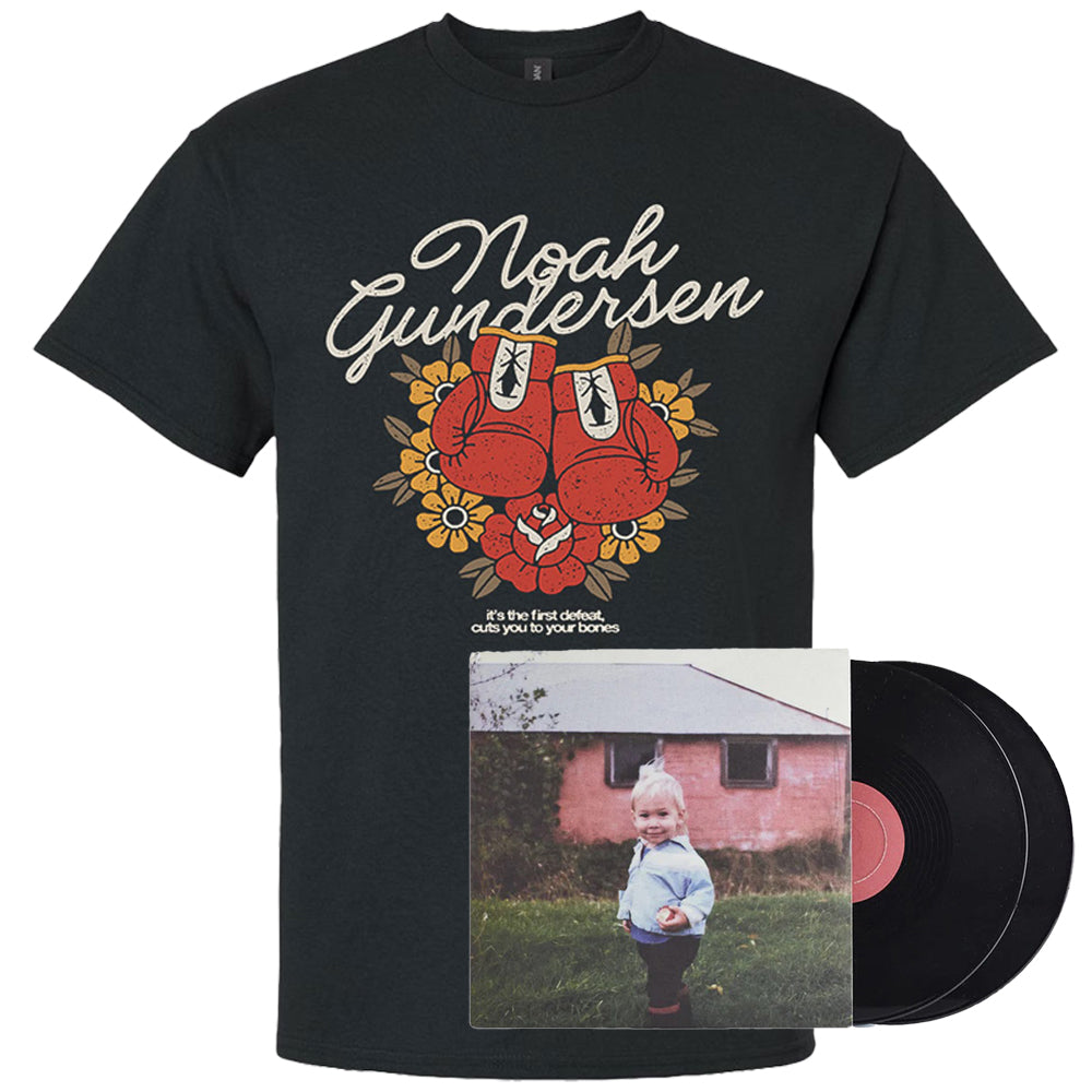 [PRE-ORDER] Ledges 2LP - Autographed + First Defeat T-shirt Bundle