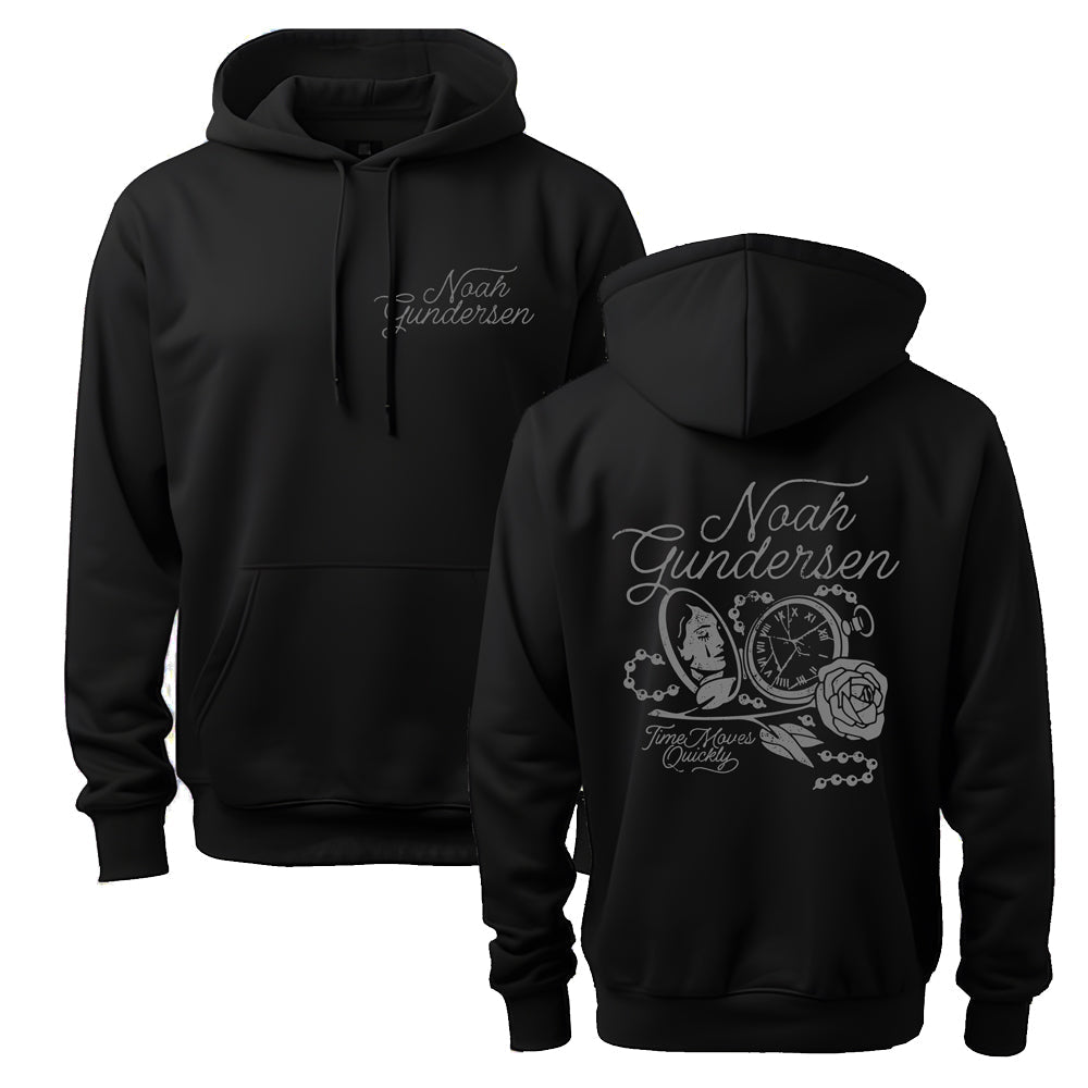 Time Moves Quickly Pullover Hoodie